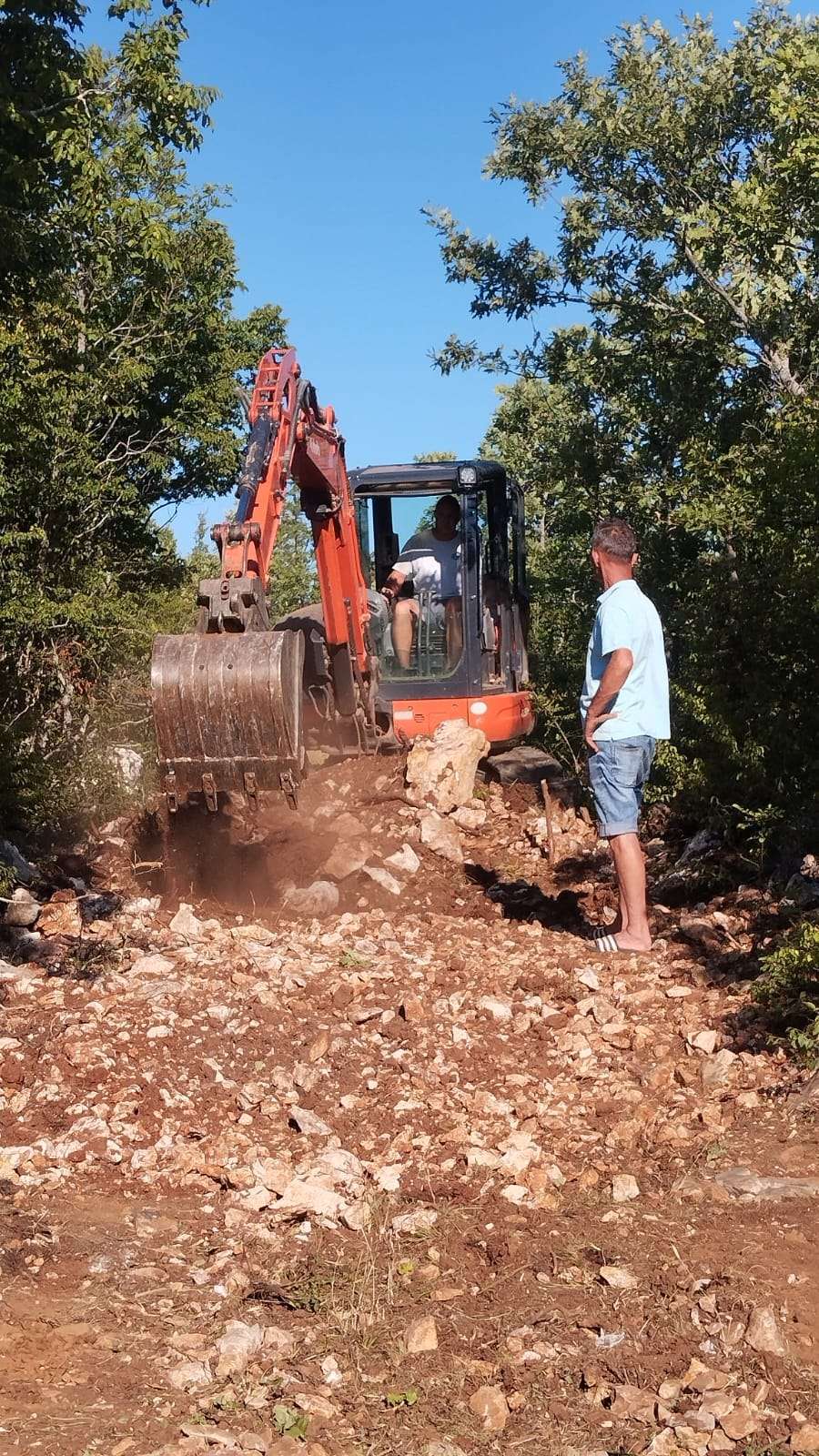 Uređenje novog puta i pojilišta za divlje životinje